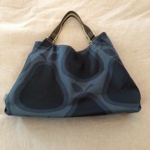 Orla Kiely, Rare! Pear coated canvas large shoulder bag